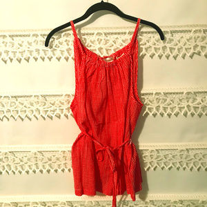 J. Crew Gingham Tank